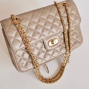 Vintage Taupe KORET Bag in Chanel Tradition